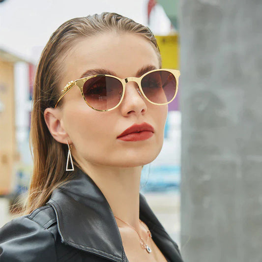 Copie Cartier Femmes en acier doré