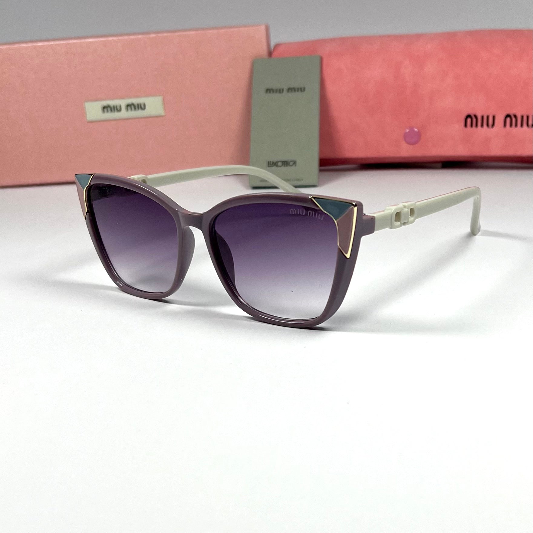 Solaires miwmiw mod 2 mauve